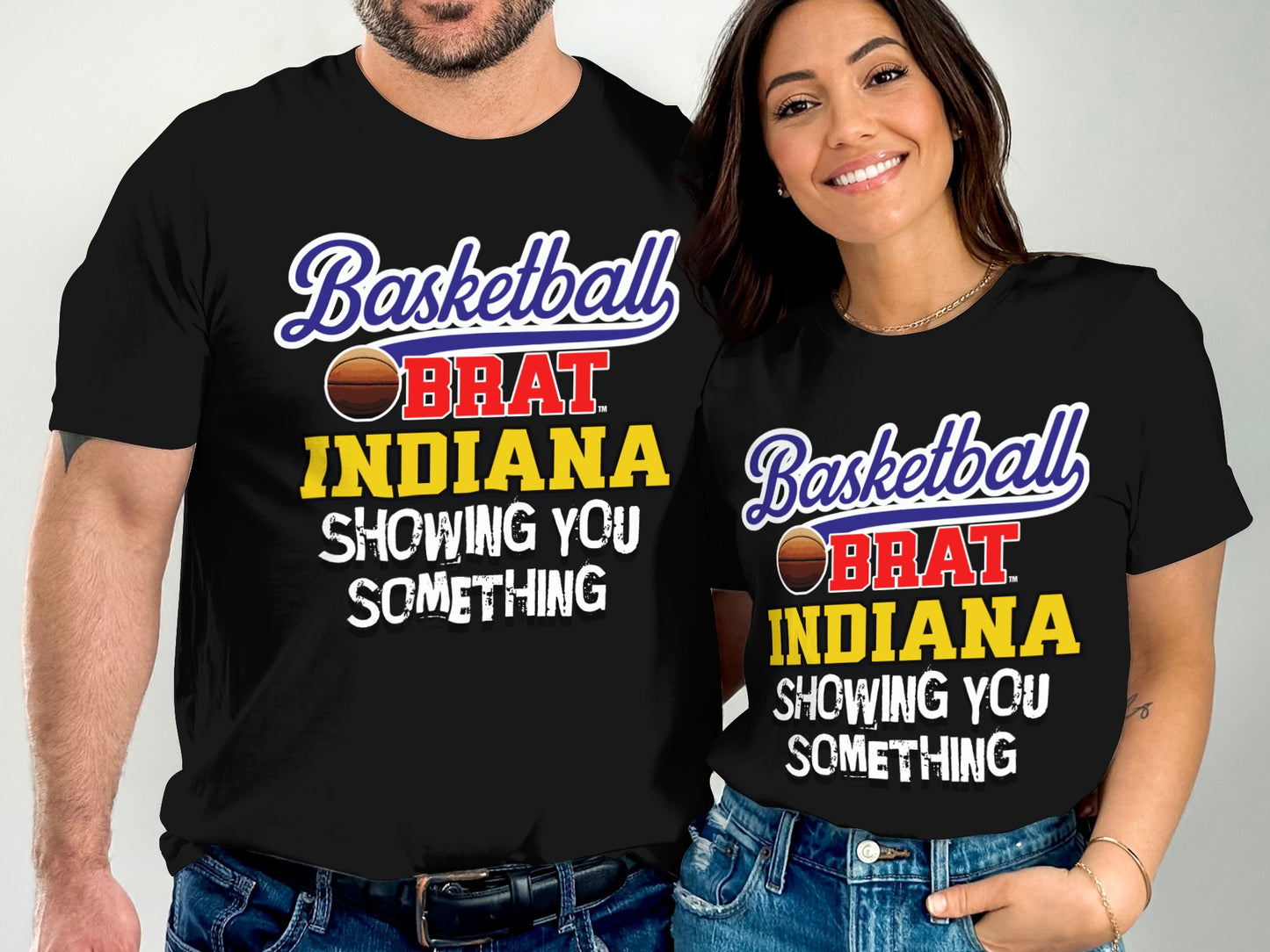 Basketball Brat Indiana Showing You Something T-shirt