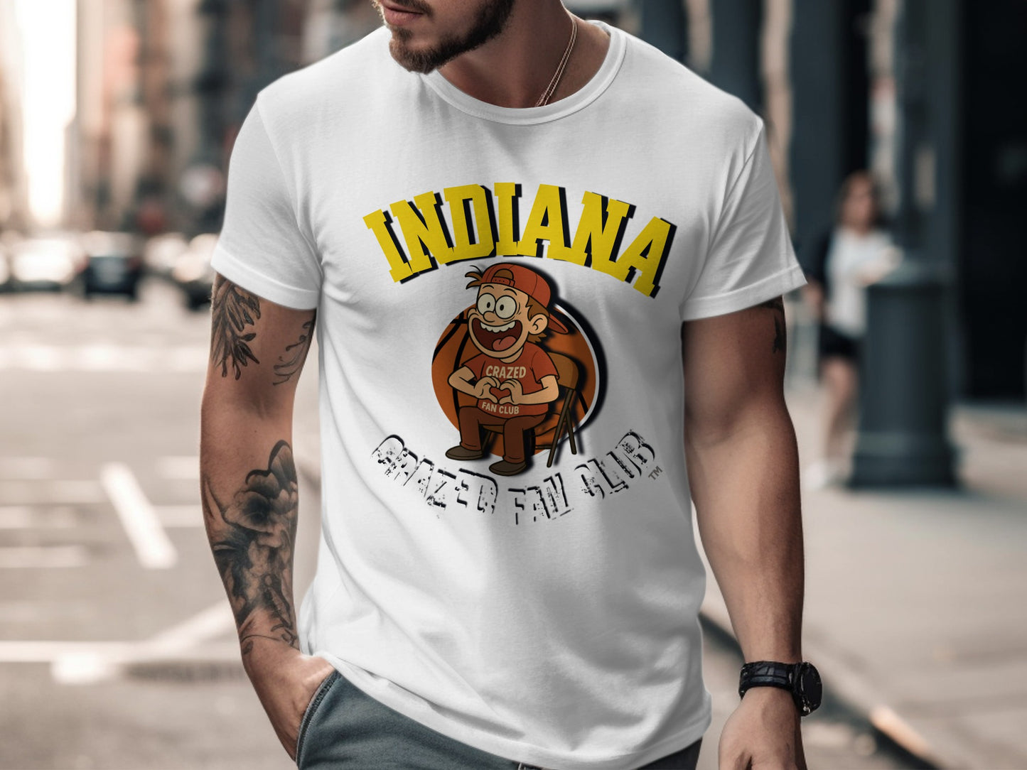 Indiana Crozed Fan Club Graphic Tee product type