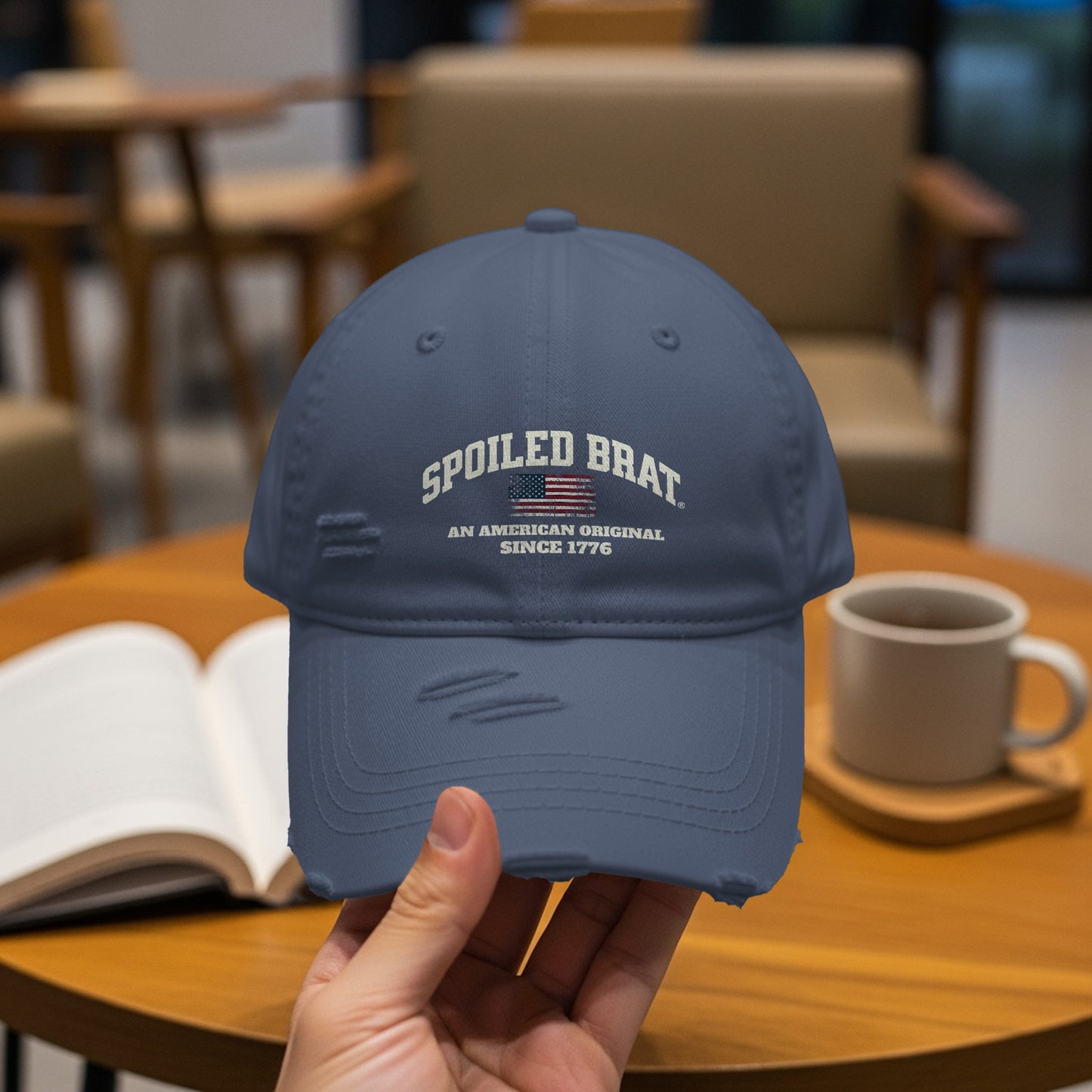 Spoiled Brat Embroidered Baseball Cap product type