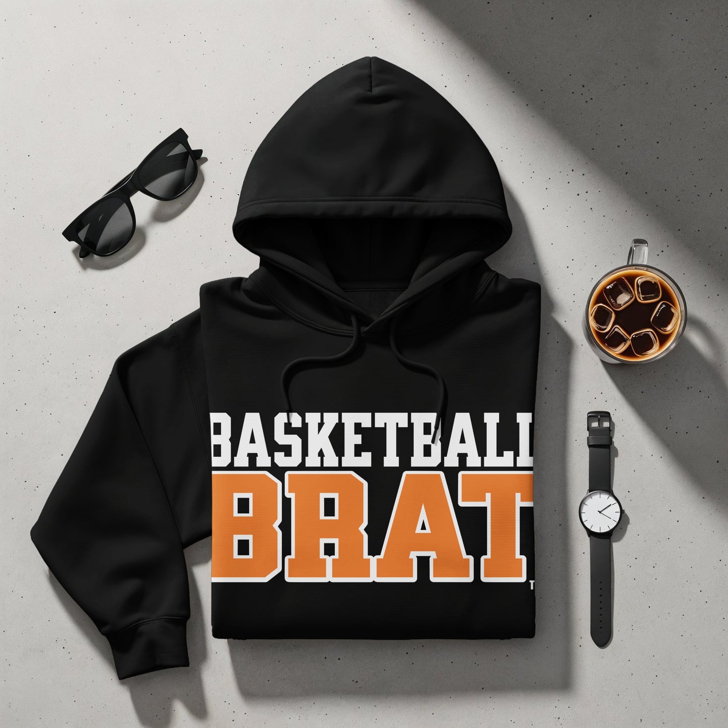 Basketball Brat Hoodie for Sporty Enthusiasts Hoodie product
