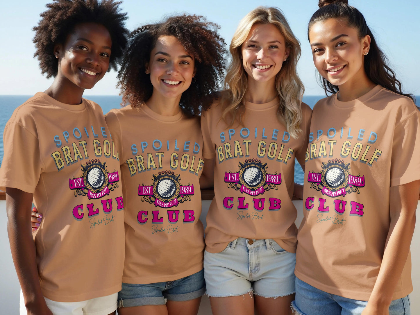 Spoiled Brat Golf Club Graphic Tee Shirt product