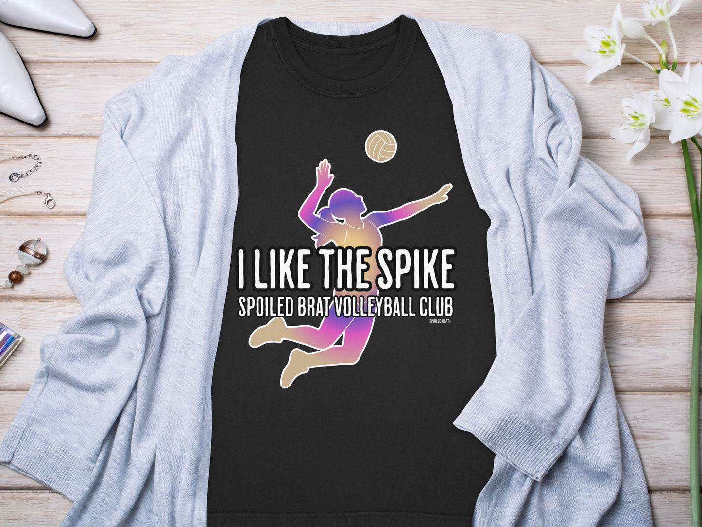 I Like The Spike Spoiled Brat Volleyball Club product