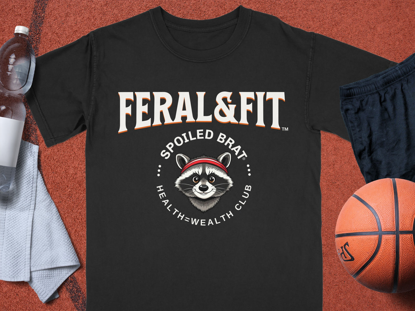 Feral and Fit Spoiled Brat Health Club T-shirt product