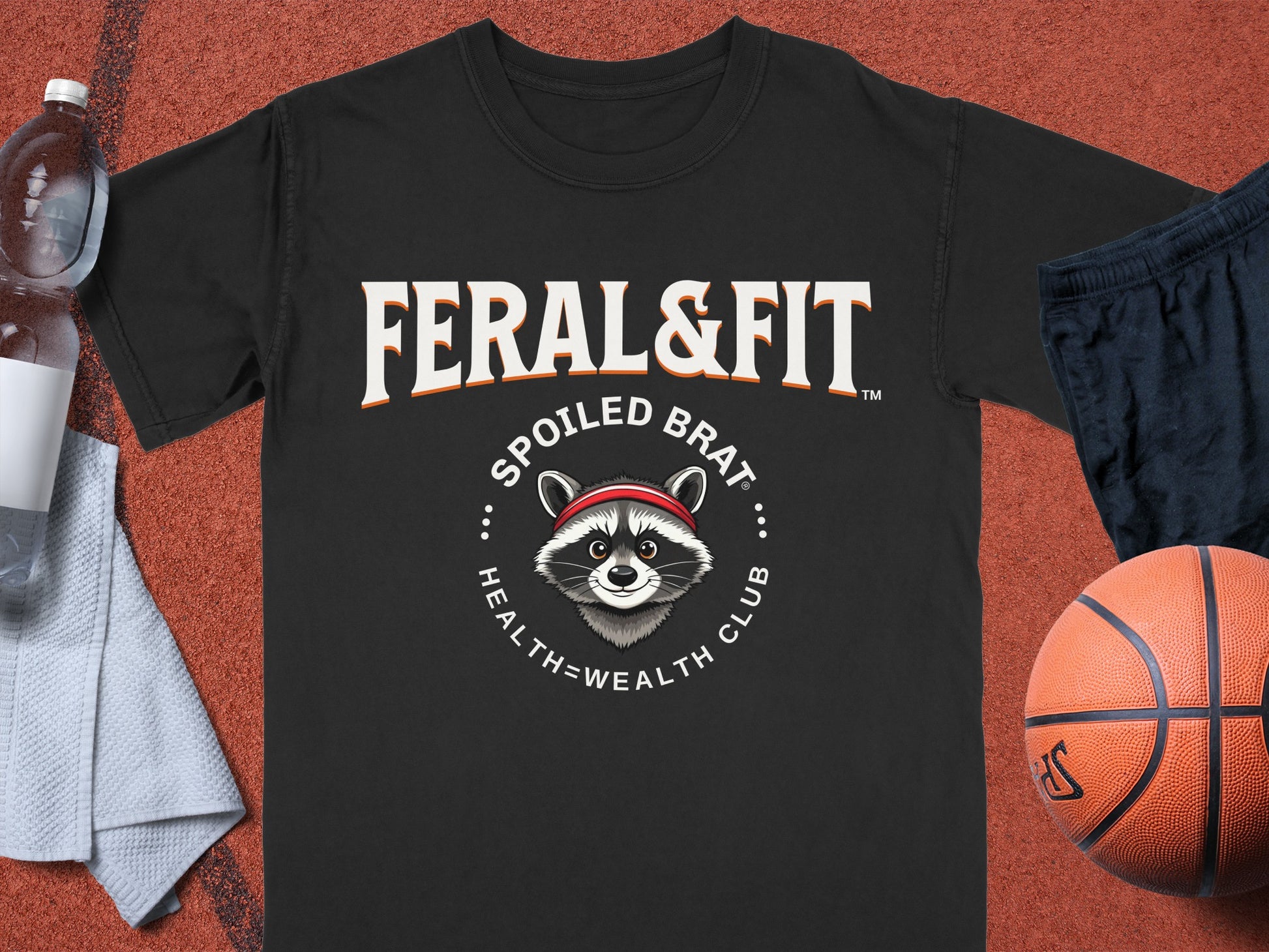 Feral and Fit Spoiled Brat Health Club T-shirt product