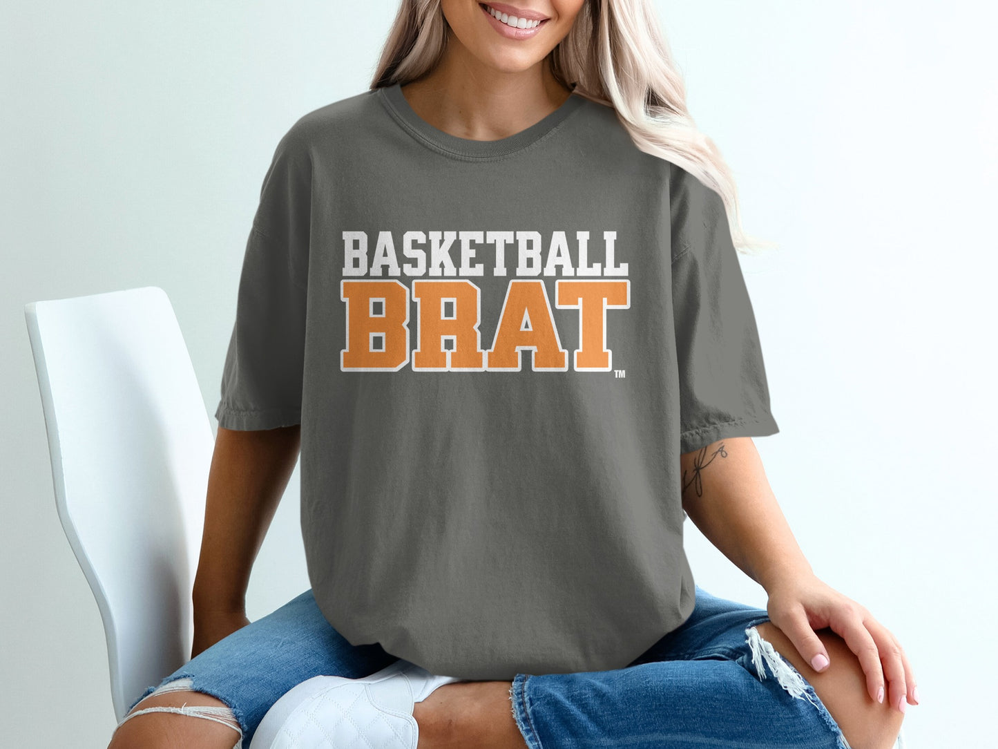 Basketball Brat Graphic Tee Casual Fashion Product