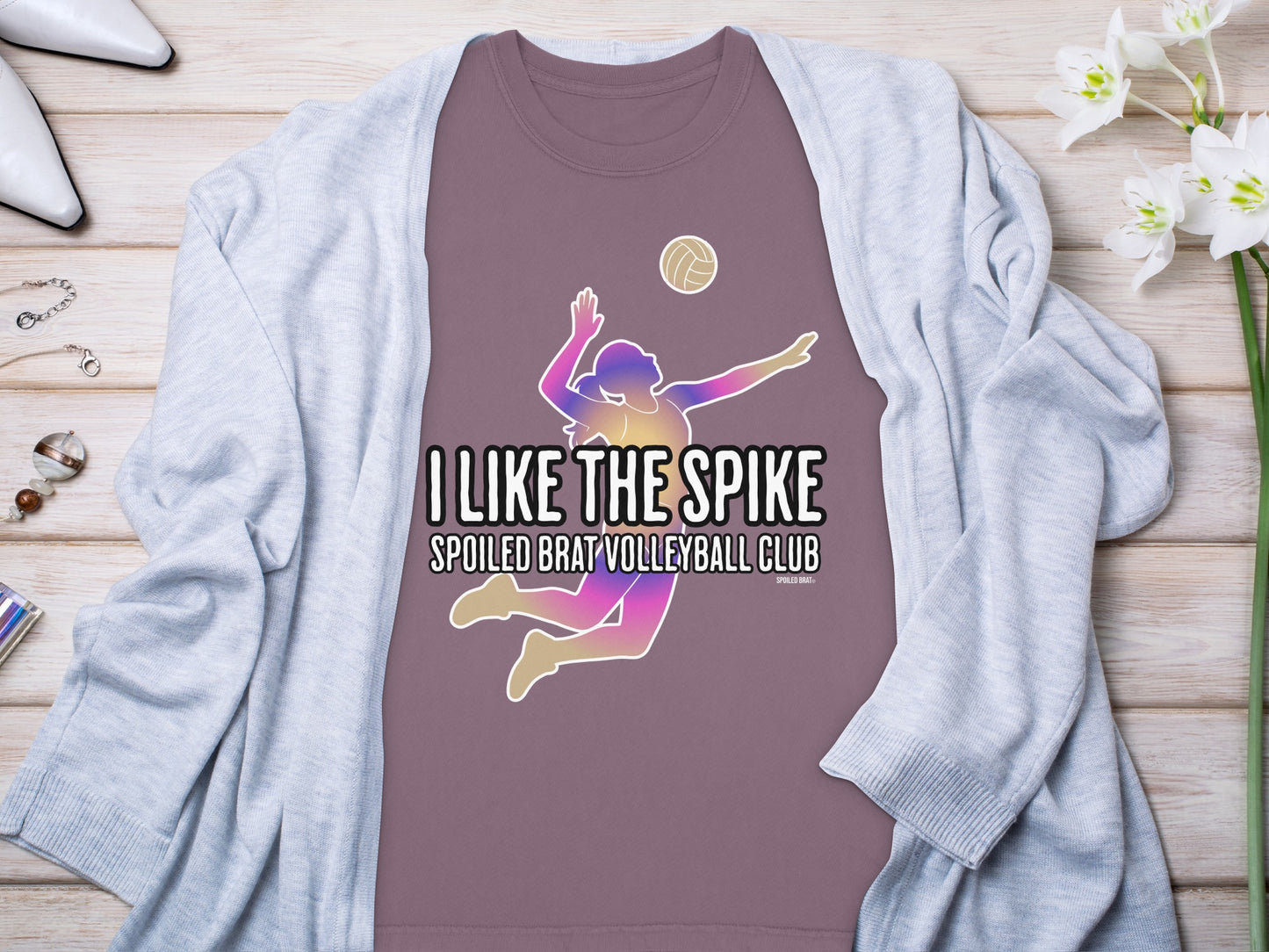 I Like the Spike Spoiled Brat Volleyball Club product