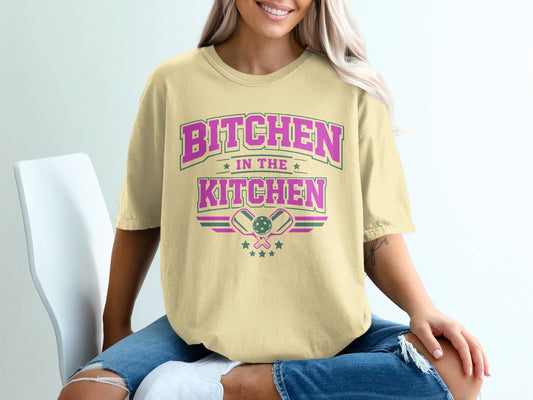 Bitchen In The Kitchen Graphic Tee Funny Product