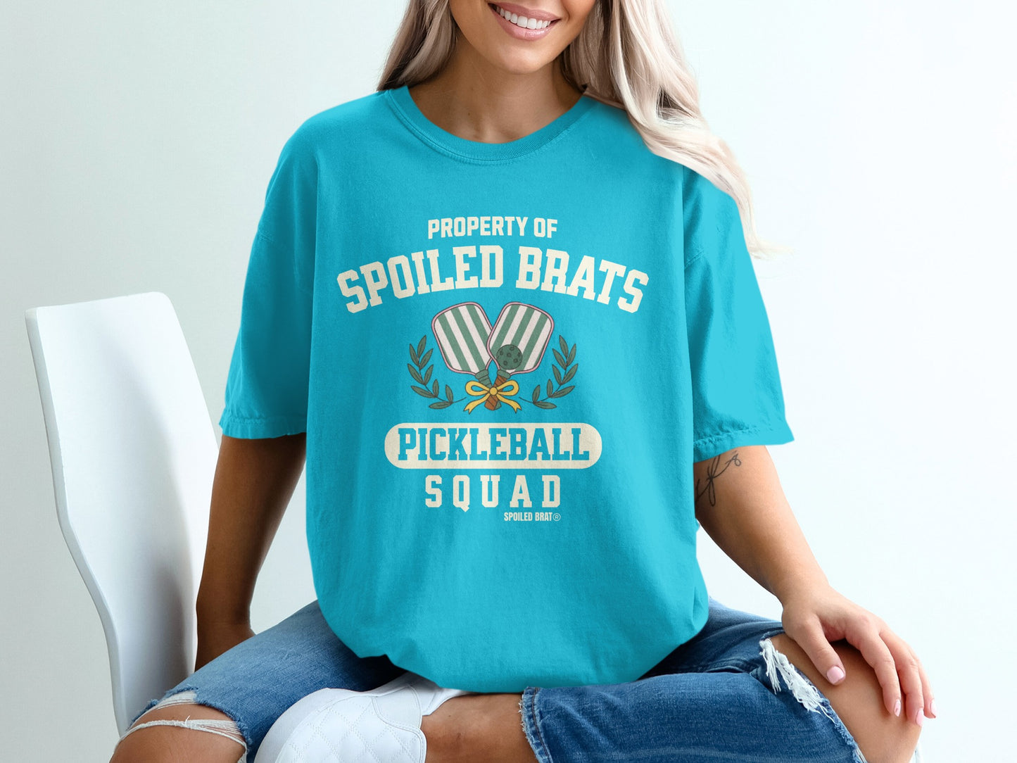 Property OF Spoiled Brats Pickleball Squad product type