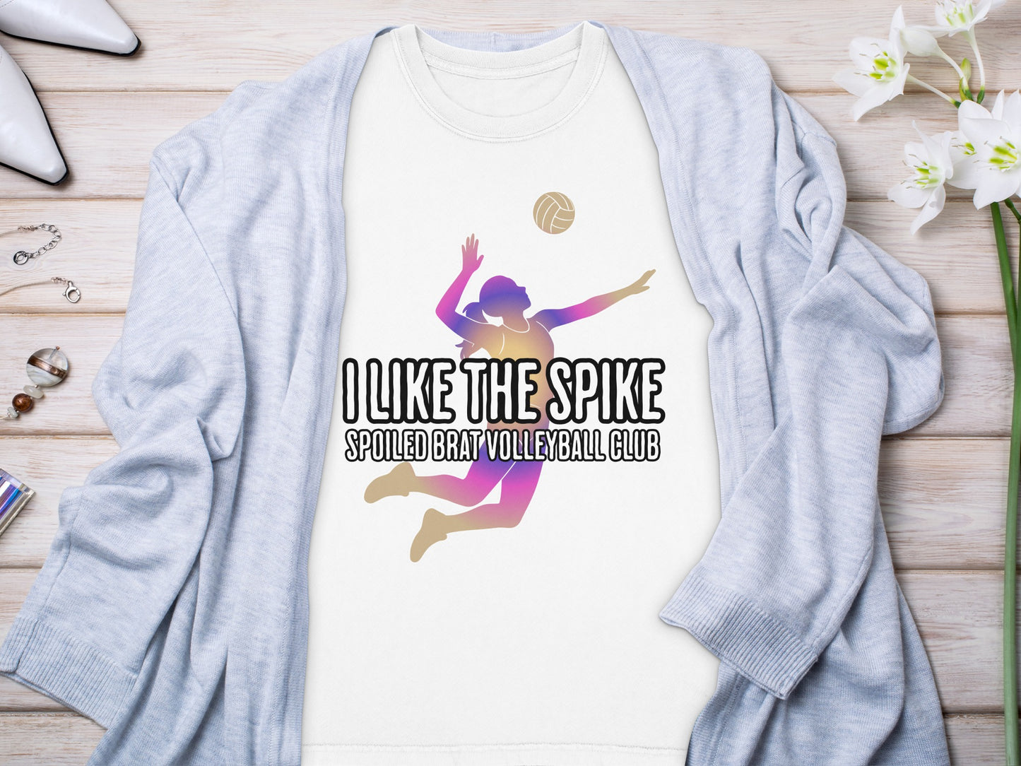 I Like The Spike Spoiled Brat Volleyball Club product