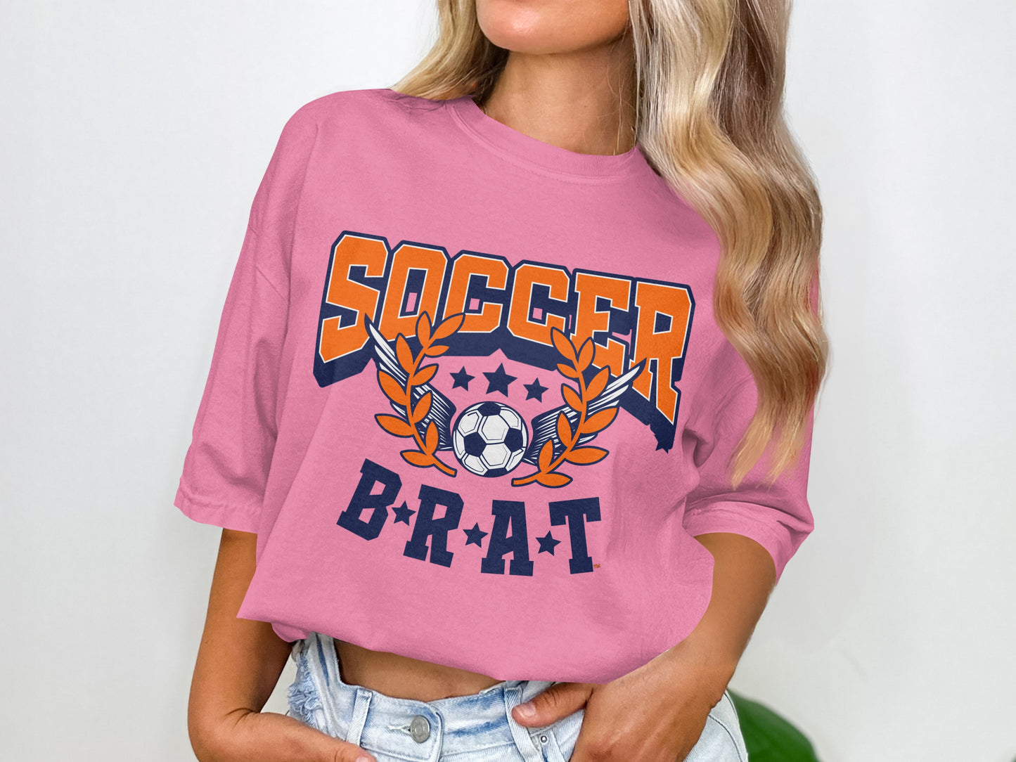 Soccer Brat Graphic Tee Casual Sporty Shirt product type