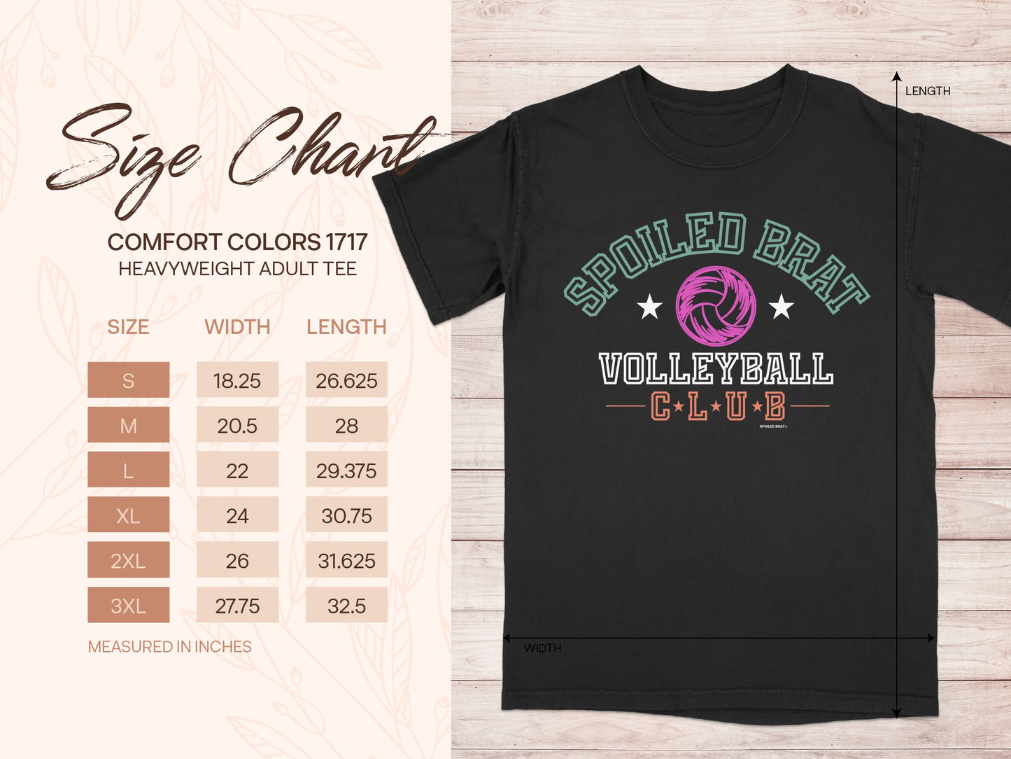 Spoiled Brat Volleyball Club Graphic T-Shirt product type