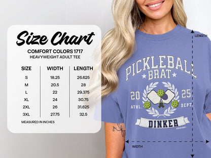 Pickleball Brat Dinker Graphic Tee product type