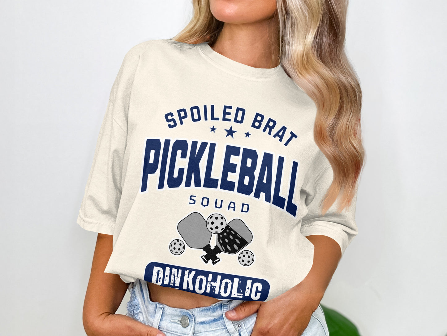 Spoiled Brat Pickleball Squad Dinkoholic T-Shirt