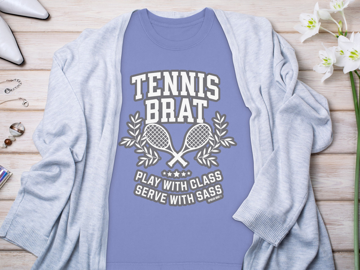 Tennis Brat Play With Class Serve With Sass product