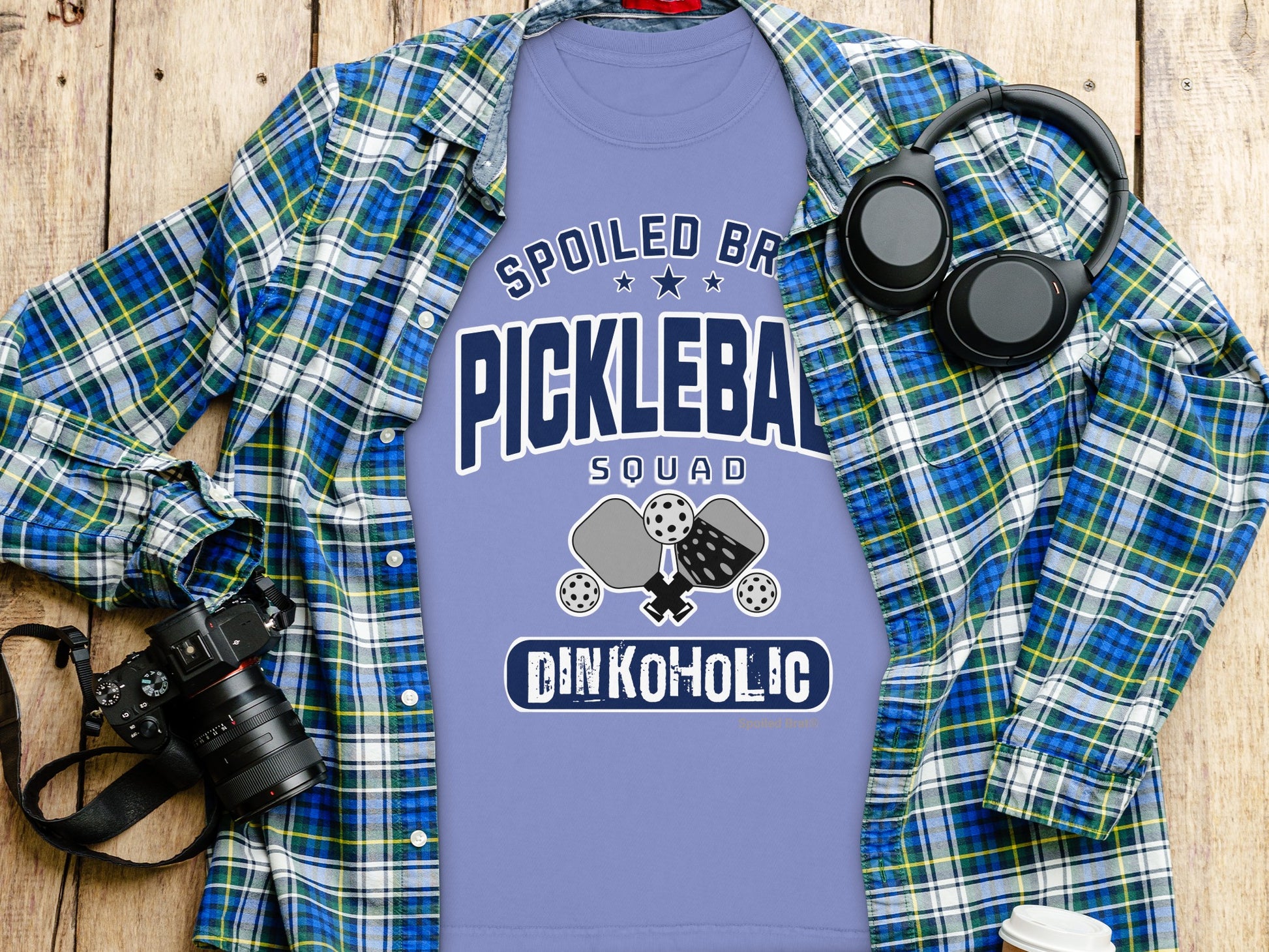 Spoiled Brat Pickleball Squad Dinkoholic T-shirt