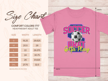 Soccer Brat Gotta Play Pink T-Shirt product type