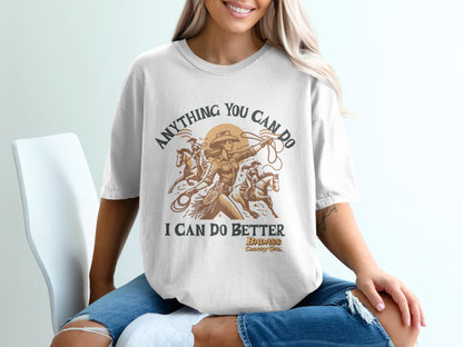 Anything You Can Do Better Badass Country Tee product type