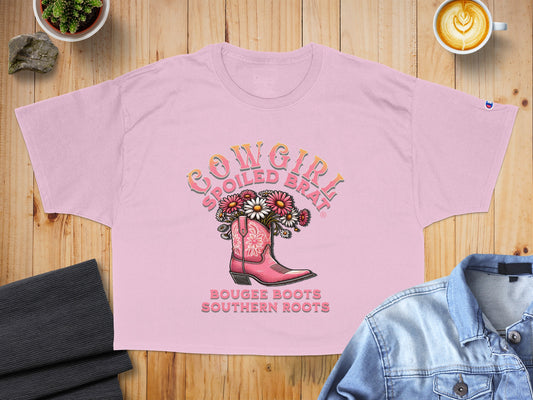 Cowgirl Spoiled Brat Bougee Boots Southern Roots product type