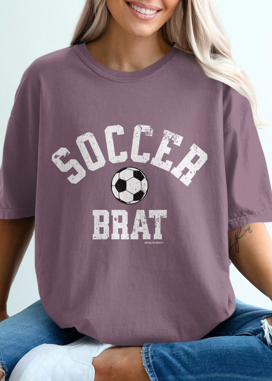 Soccer Brat Graphic Tee for Casual Looks