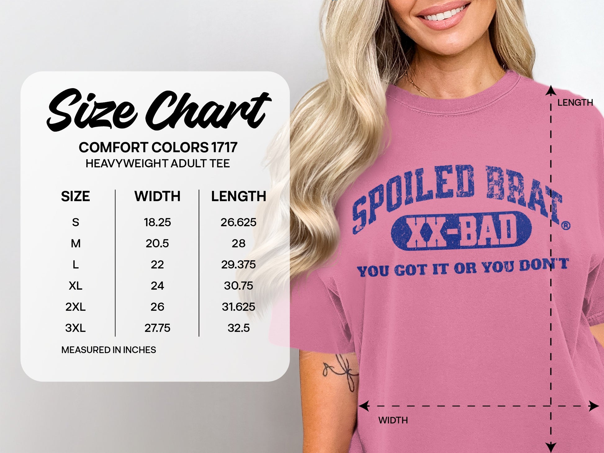 Spoiled Brat XX-Bad You Got It Or You Don't Tee product type