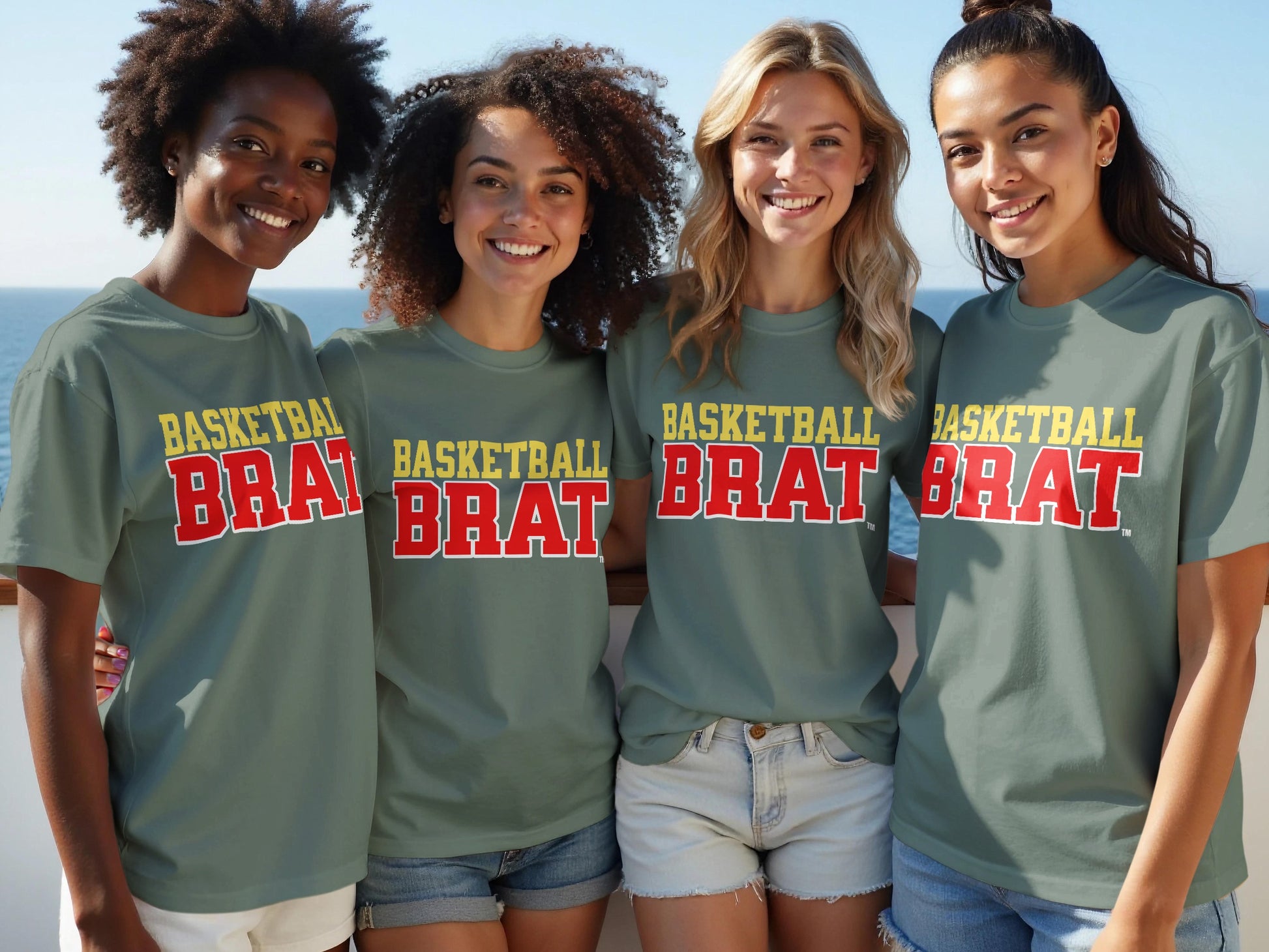 Basketball Brat Graphic Tee Shirt Comfortable Fit product