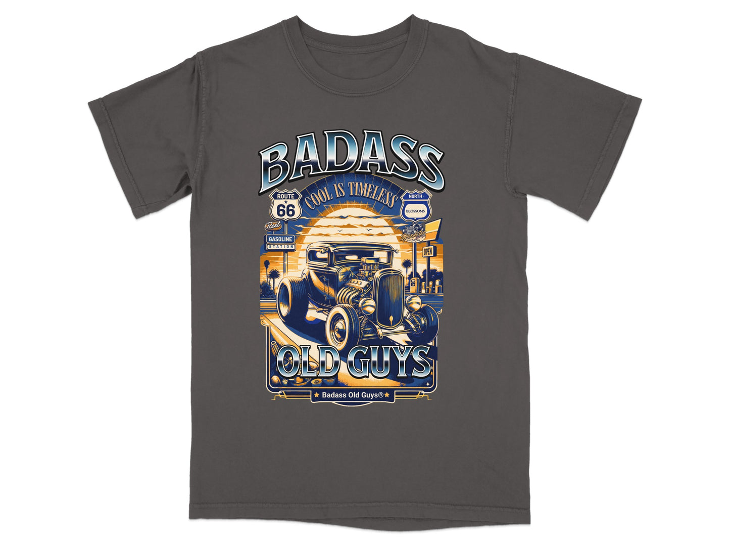 BADASS COOL IS TIMELESS OLD GUYS ROUTE 66 product type