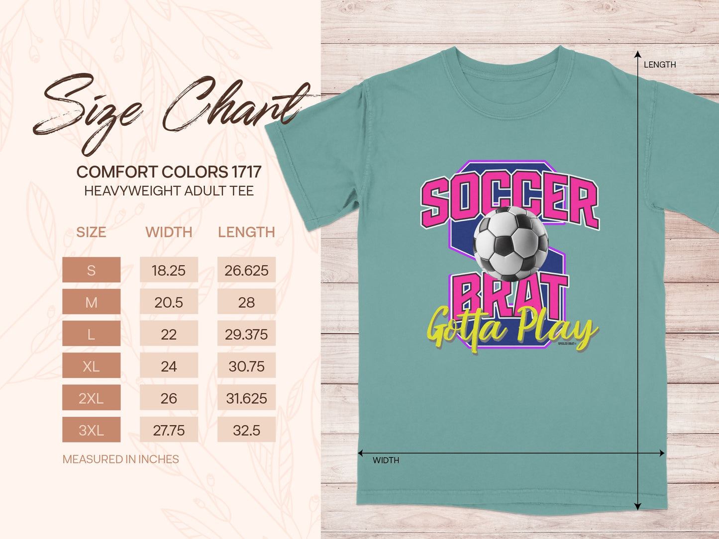 Soccer Brat Gotta Play Graphic Tee Shirt product type
