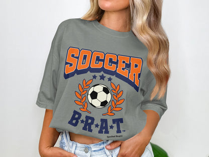 Soccer B.R.A.T Graphic Tee Shirt for Sports Fans