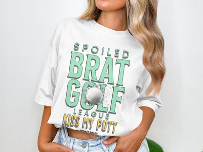 Spoiled Brat Golf League Kiss My Putt T-shirt product