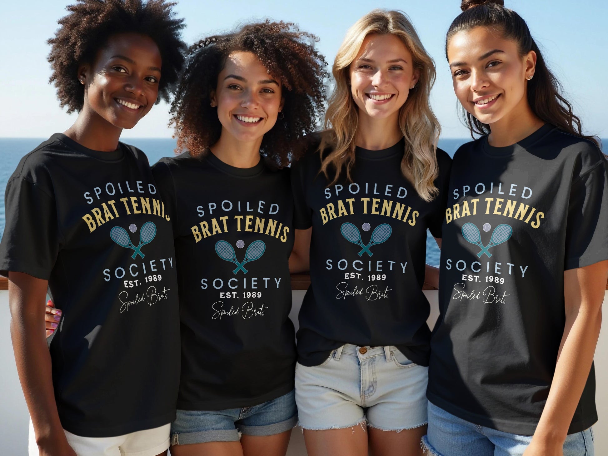 Spoiled Brat Tennis Society Graphic Tee product
