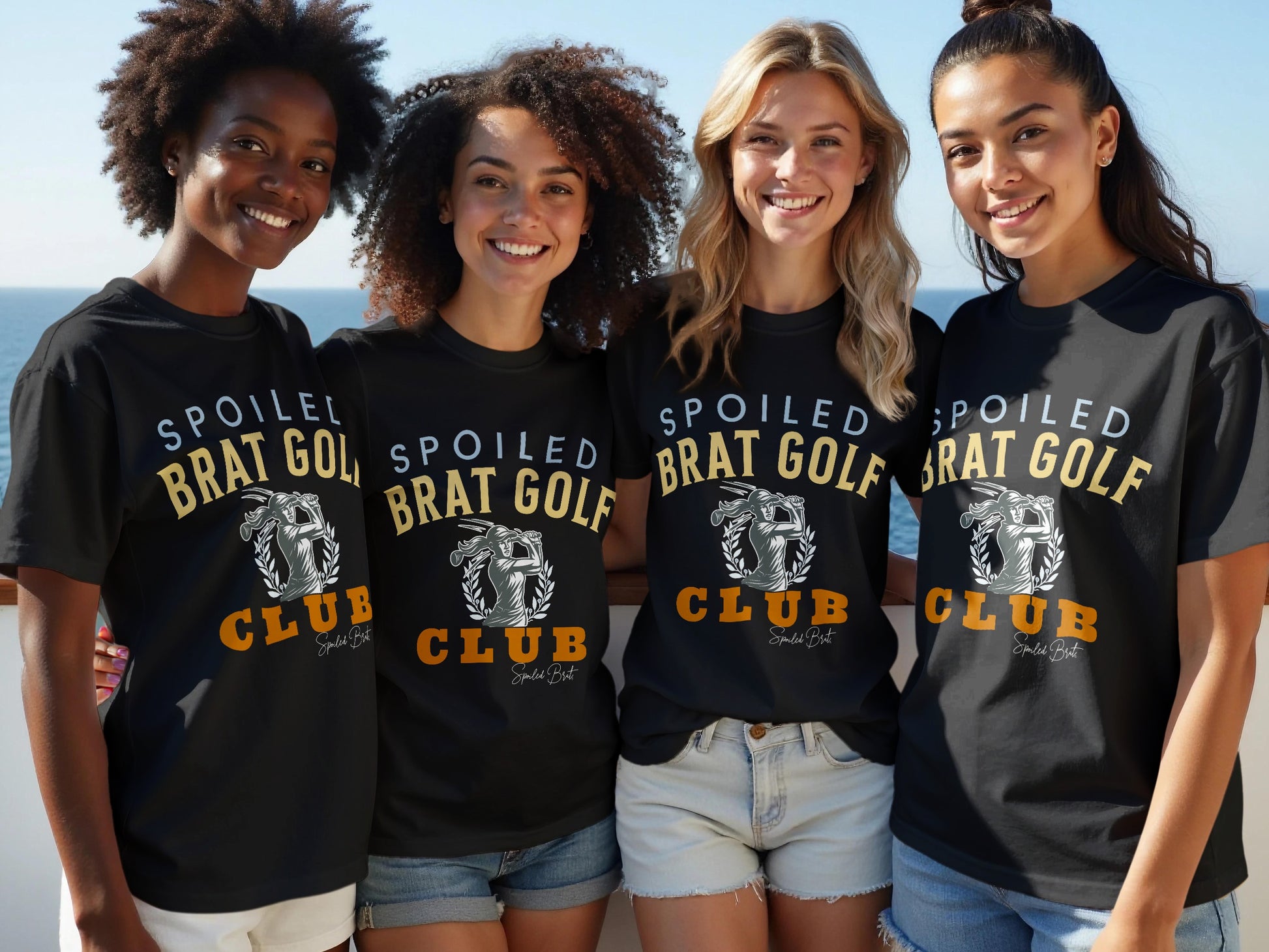 Spoiled Brat Golf Club Graphic Tee Shirt product
