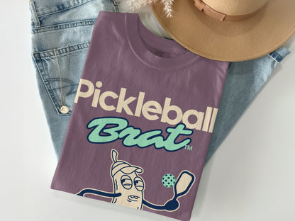 Pickleball Brat Design on Casual Shirt Apparel