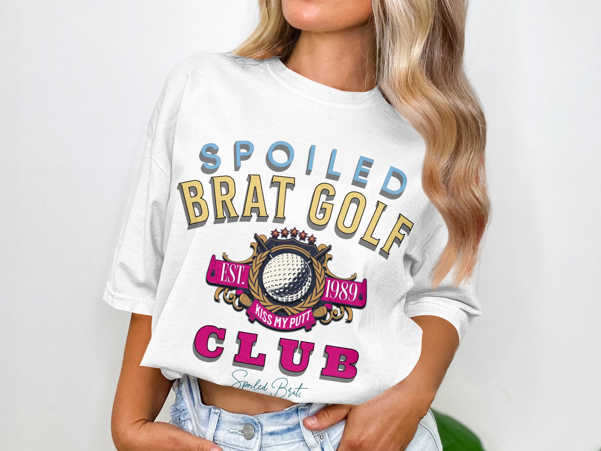 Spoiled Brat Golf Club Kiss My Putt Graphic Tee product