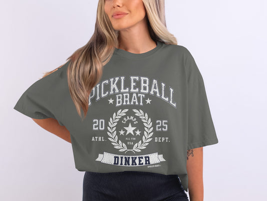 Pickleball Brat 2025 Dinker Graphic T-shirt product type