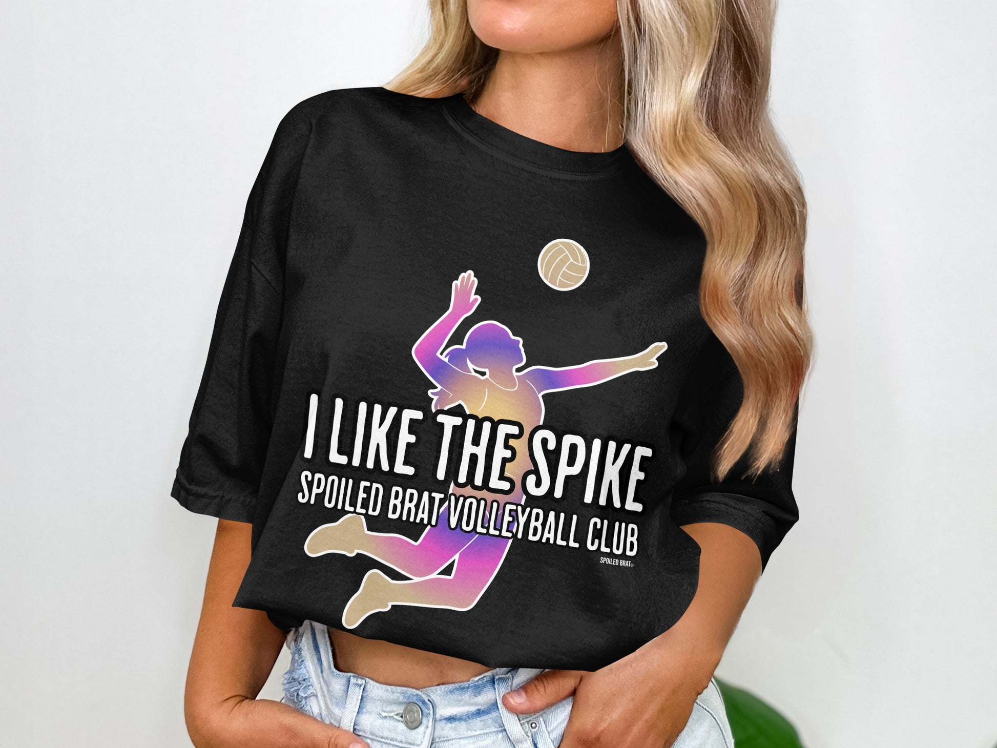 I Like The Spike Spoiled Brat Volleyball Club product type