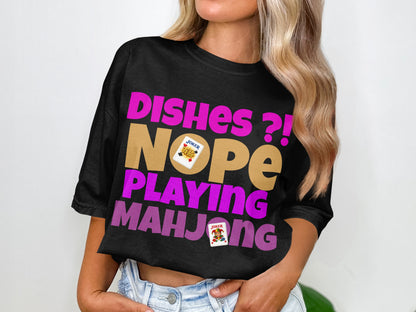 DISHES ?! NOPE PLAYING MAHJONG product type