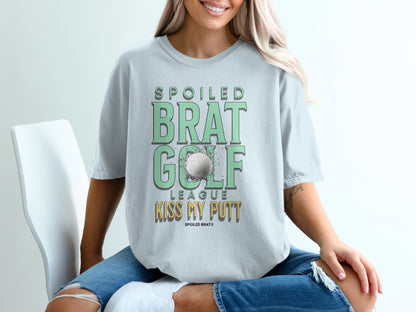 Spoiled Brat Golf League Kiss My Putt T-shirt product type