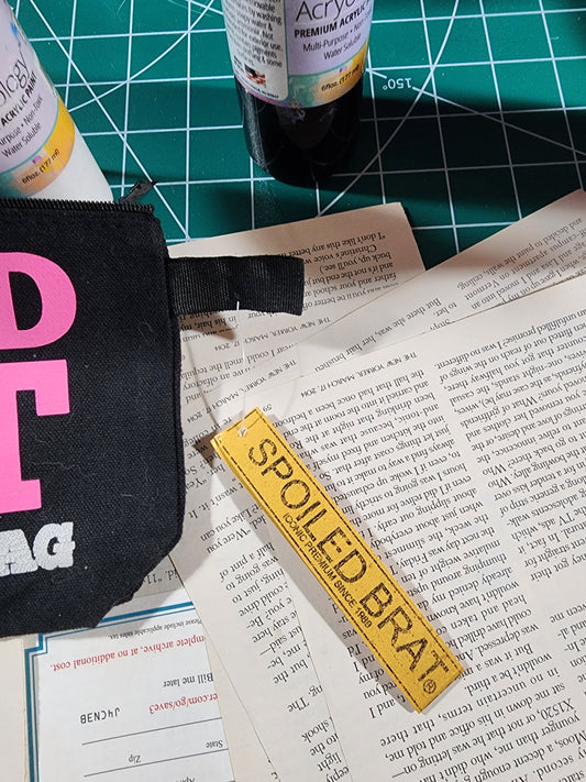 Spoiled Brat Kiss & Makeup Bag