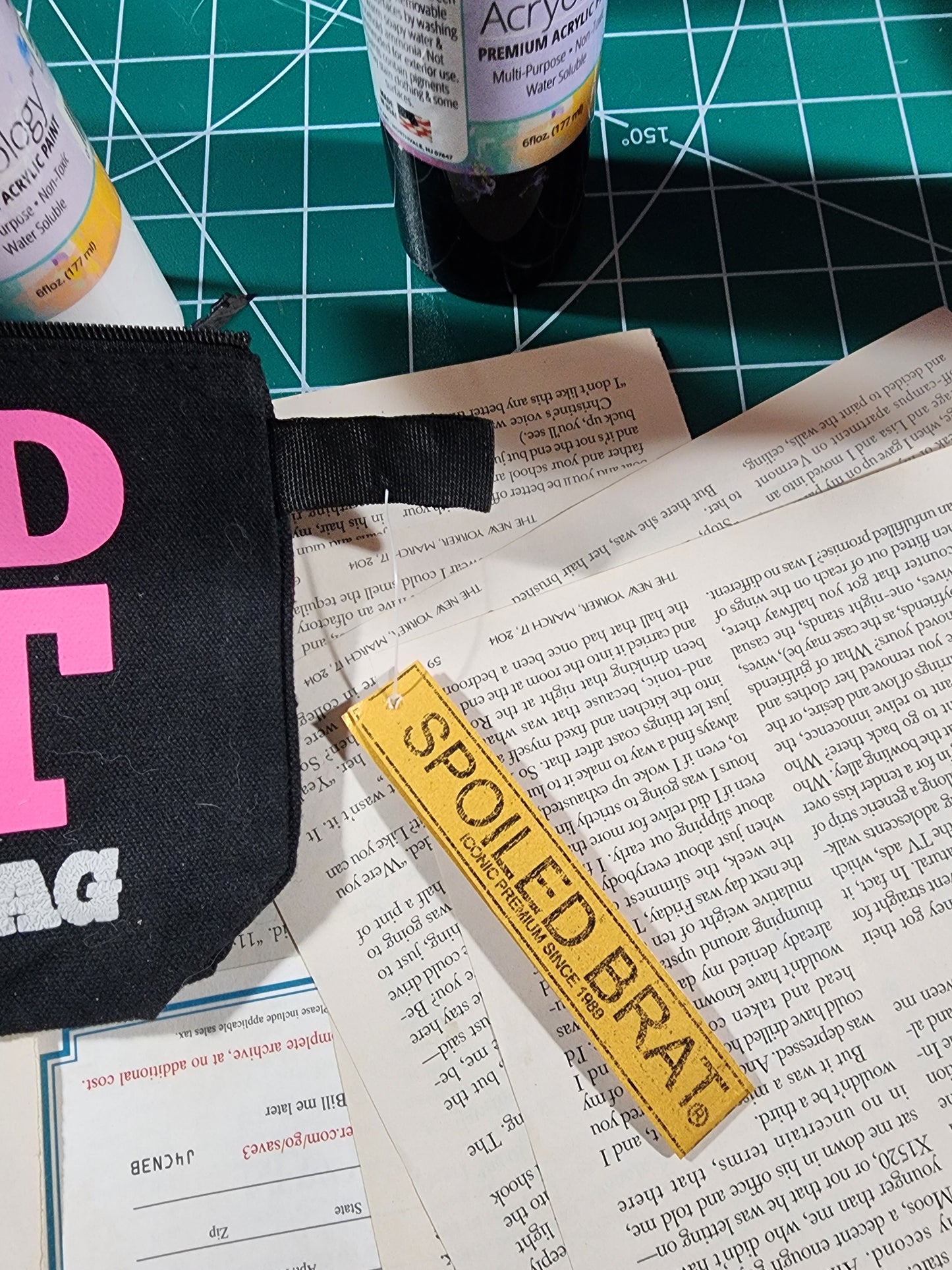 Spoiled Brat Kiss & Makeup Bag