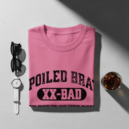 Spoiled Brat XX-Bad Graphic Tee Shirt product type