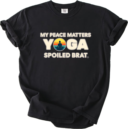 My Peace Matters Yoga Spoiled Brat T-shirt product
