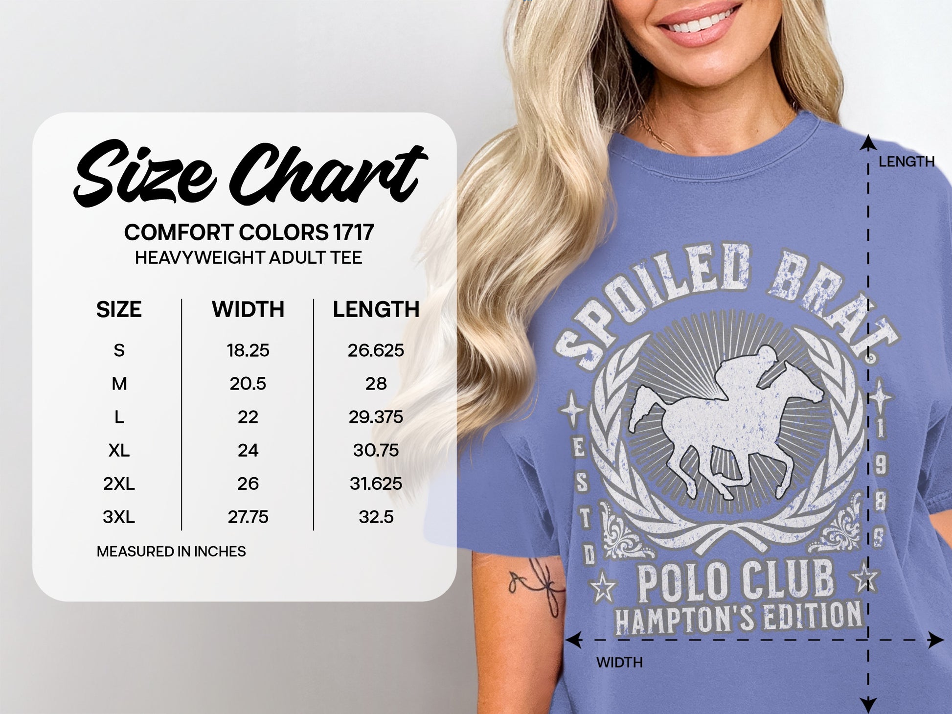 Spoiled Brat Polo Club Hamptons Edition Adult Tee product