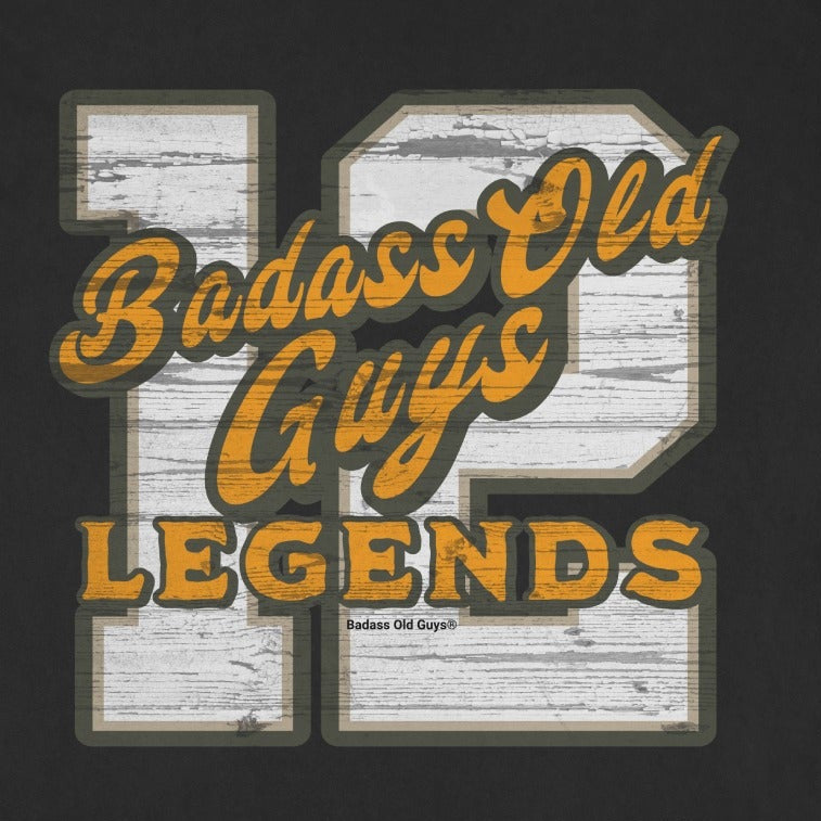 12 Badass Old Guys Legends distressed graphic product type