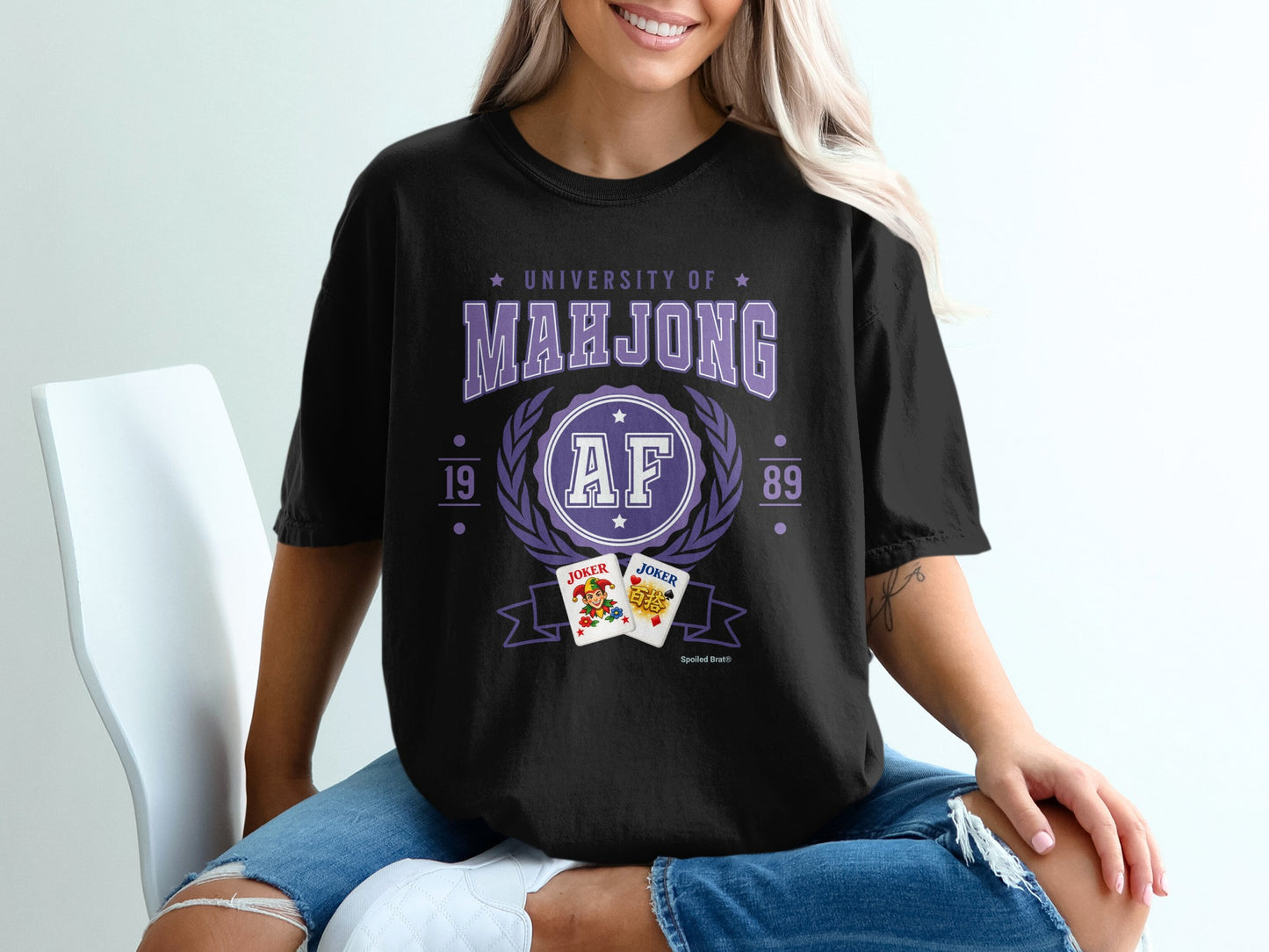 University OF Mahjong AF 1989 Joker Cards product type
