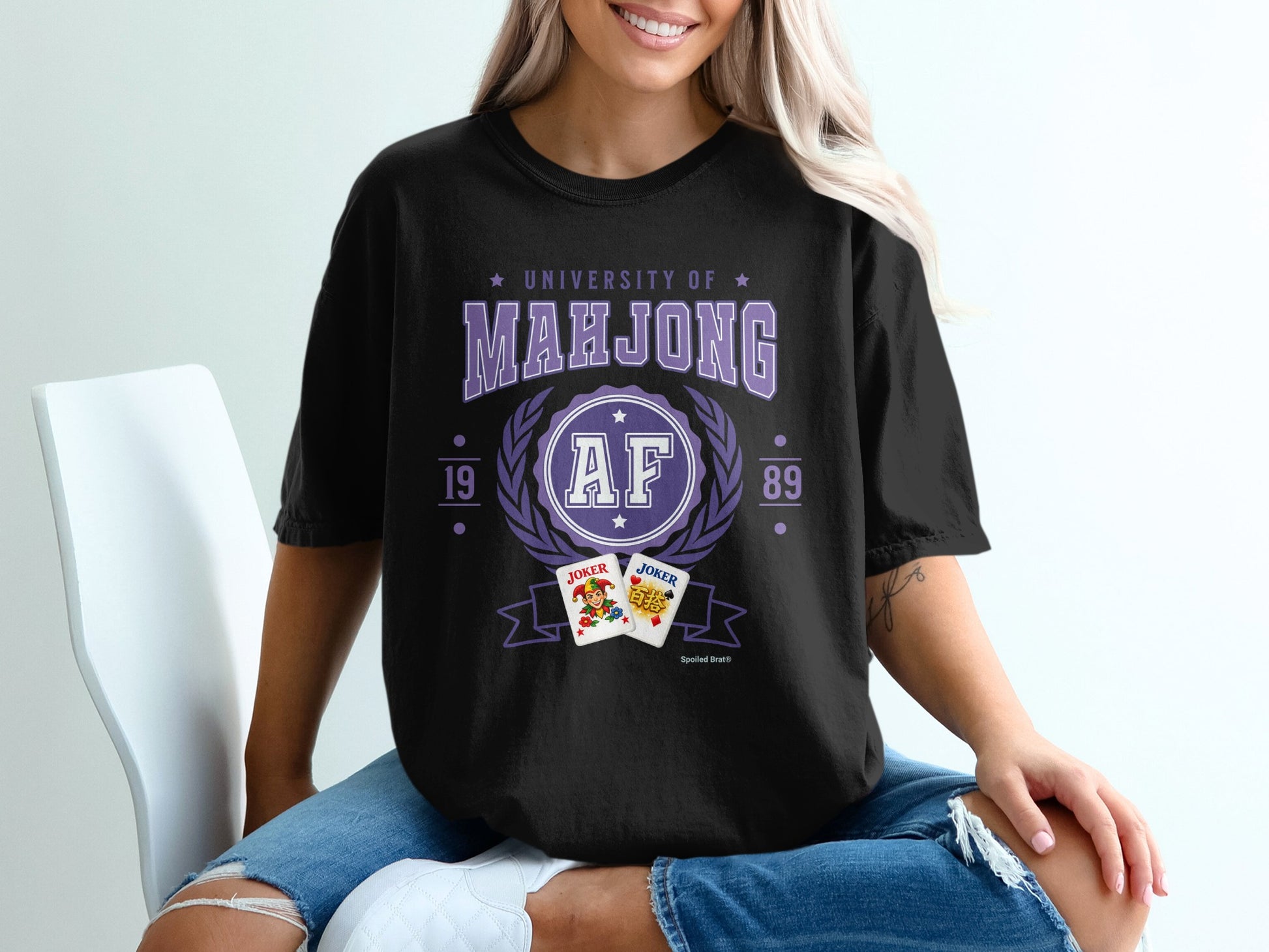 University OF Mahjong AF 1989 Joker Cards product type