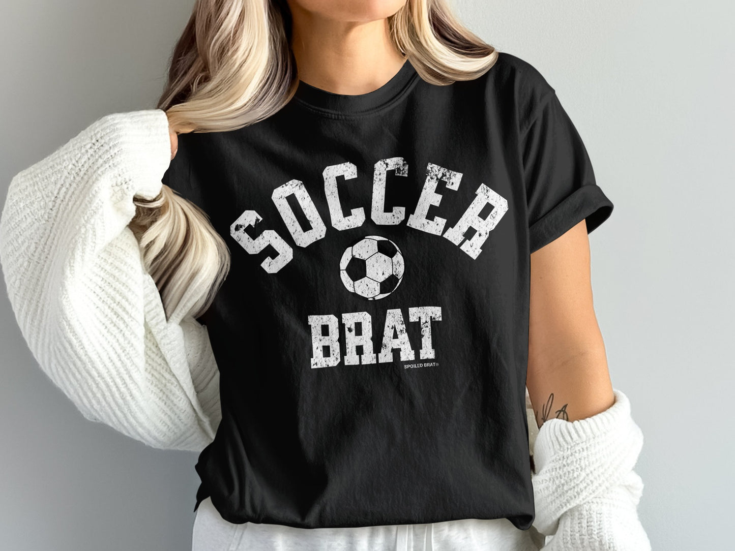 Soccer Brat Graphic Tee for Soccer Lovers