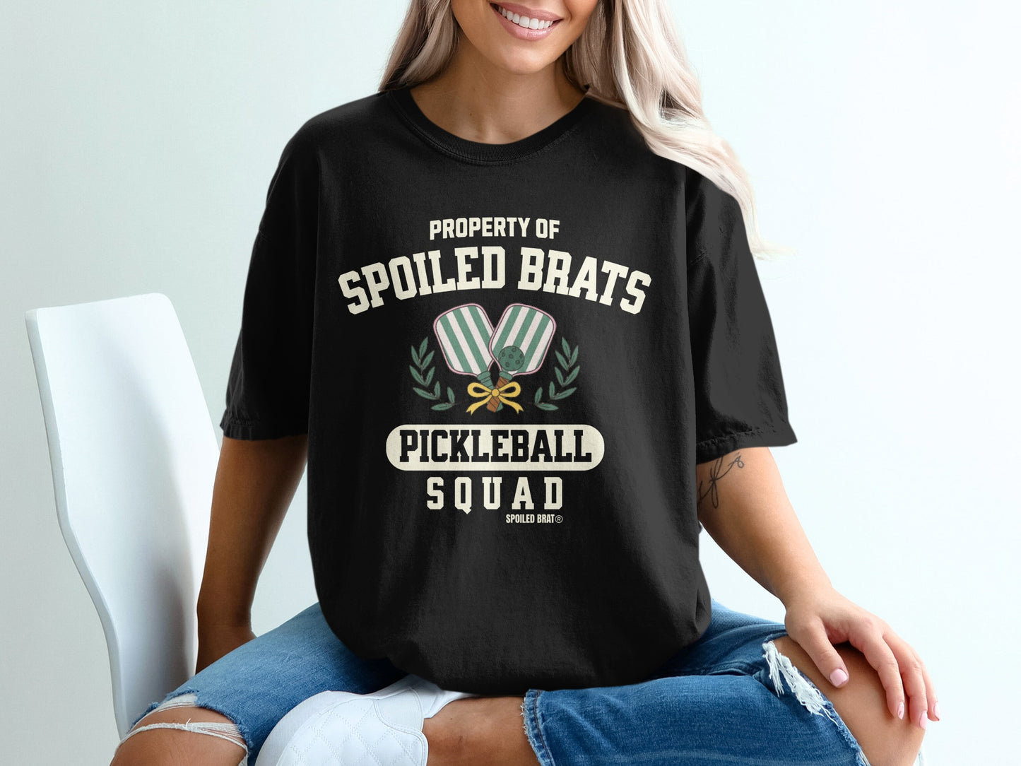 PROPERTY OF SPOILED BRATS PICKLEBALL SQUAD product type
