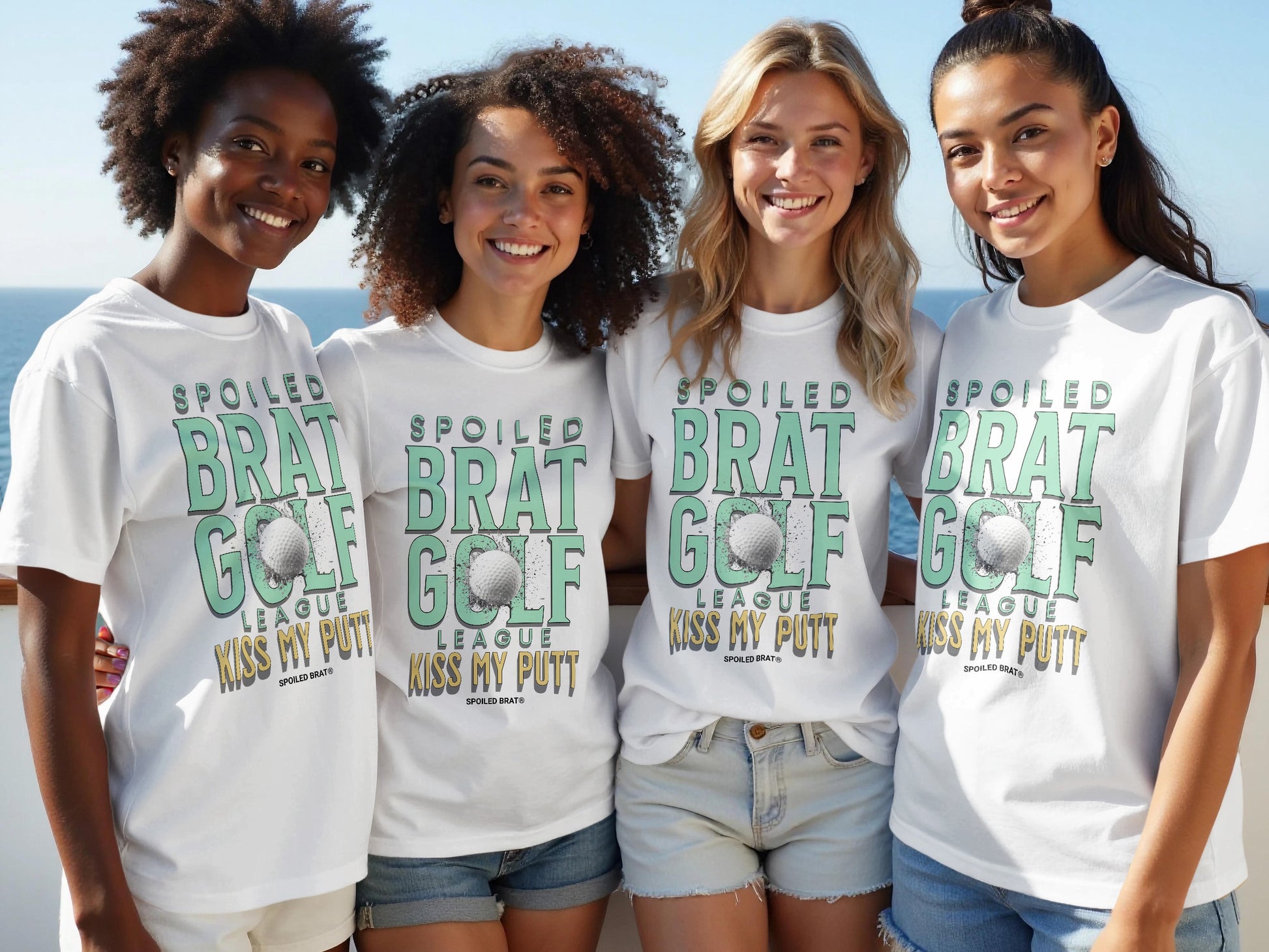 Spoiled Brat Golf League Kiss My Putt T-shirt product