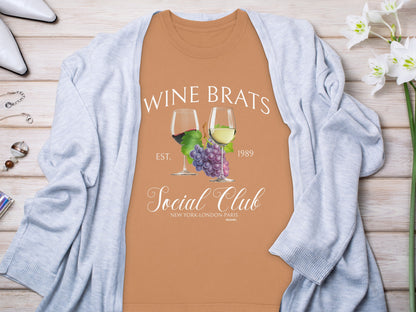 Wine Brats Social Club Graphic T-Shirt product