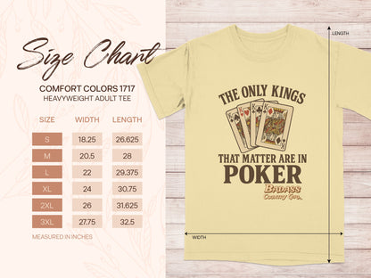 The Only Kings That Matter Are In Poker Shirt product type